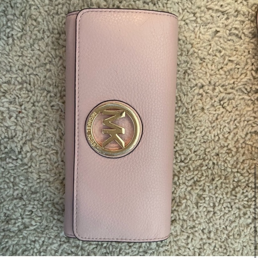 Pink Michael Kors wallet